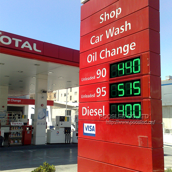 美国油站价格实际案例